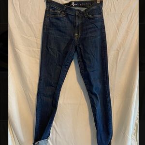 7 for all mankind “the skinny” jeans
